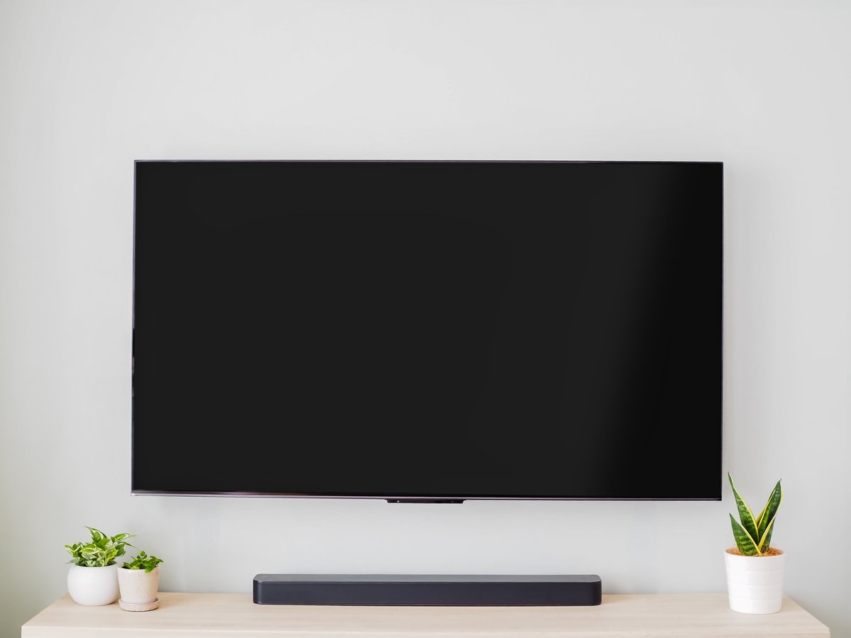 Wall mounted television